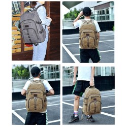 REF:6139 / MOCHILA DE LONA - Mochilas para Mujer al por Mayor