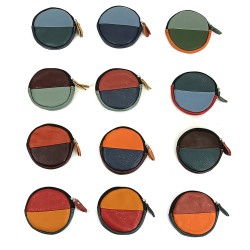 REF:N16/ MONEDERO / REDONDO / DOS COLORES
