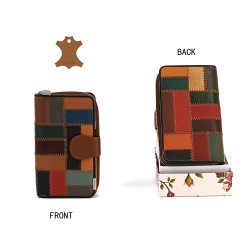 CARTERA DE PIEL MOSAICO