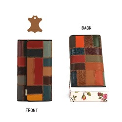 CARTERA DE PIEL MOSAICO