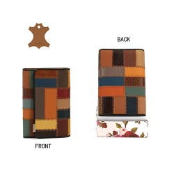 CARTERA DE PIEL MOSAICO