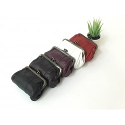 Ref:193086  MONEDERO PIEL CLIP