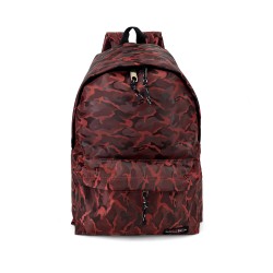 REF:6818 / MOCHILA DE ESCOLA.DE TELA.CAMUFLAJE 3D.