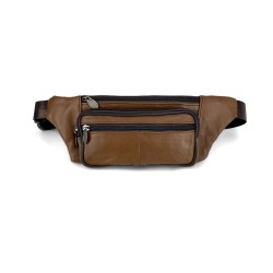 REF:603 / Rinonera cuero.patchwork de cuero